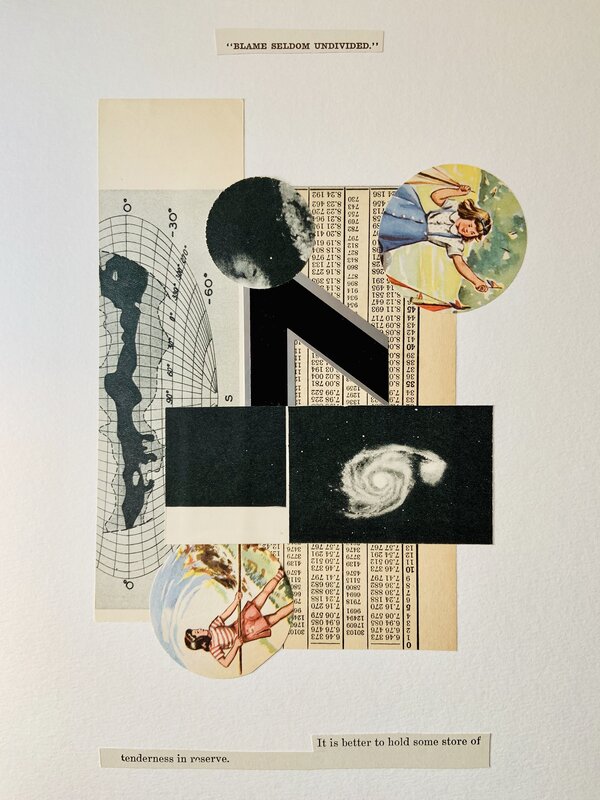 Pablo Helguera, ‘Blame Seldom Undivided’, 2020, Drawing, Collage or other Work on Paper, Collage, ISCP Benefit Auction