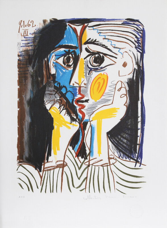 Pablo Picasso, ‘Visage, 1962’, 1979-1982, Print, Lithograph on Arches paper, RoGallery