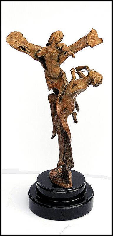 Nguyen Tuan, ‘Affection ’, 21st Century , Sculpture, Full Round Bronze Sculpture, Original Art Broker