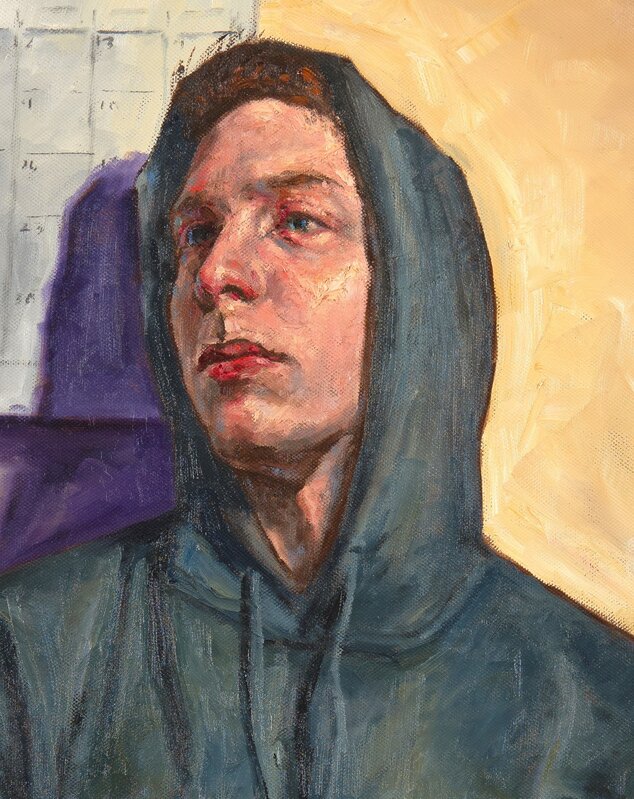 Peter Lupkin, ‘Portrait of William, April, 2020’, 2020, Painting, Oil on canvas, Gallery VICTOR