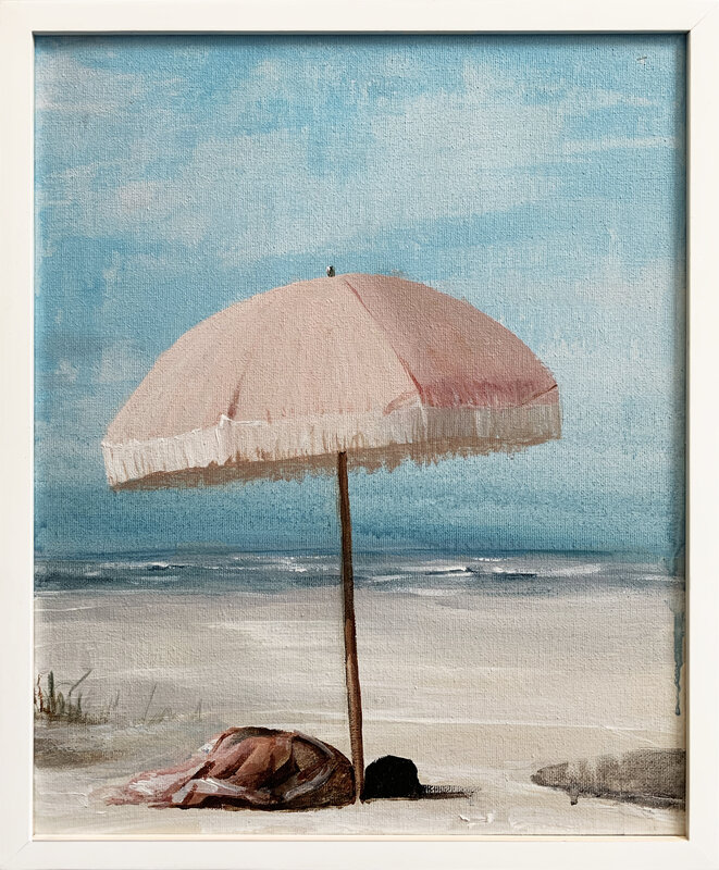 Yun Jang, ‘A Parasol’, 2019, Painting, Acrylic on canvas, New York Academy of Art Benefit Auction