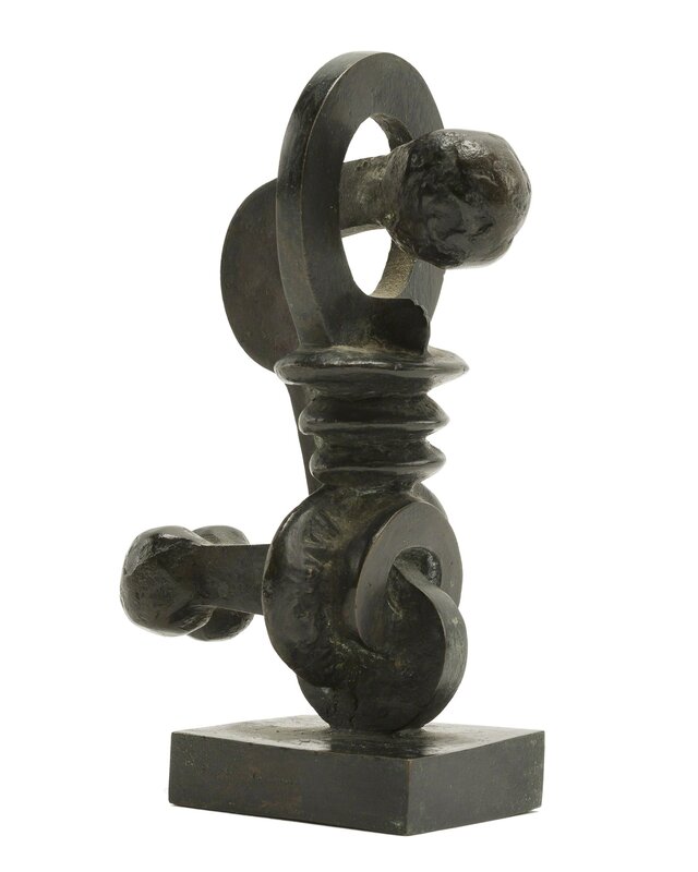 Sorel Etrog, ‘Corinth’, 1969, Sculpture, Patinated bronze, John Moran Auctioneers