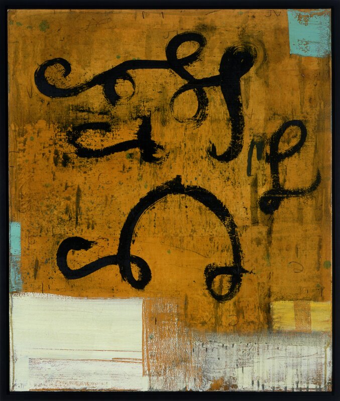 Robert Kelly, ‘Cairo Ledger III’, 1993, Painting, Oil and mixed media on canvas, Bentley Gallery