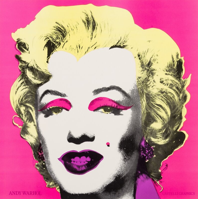 Andy Warhol, ‘Marilyn (Announcement)’, 1981, Print, Lithograph with screenprint in colours, Forum Auctions