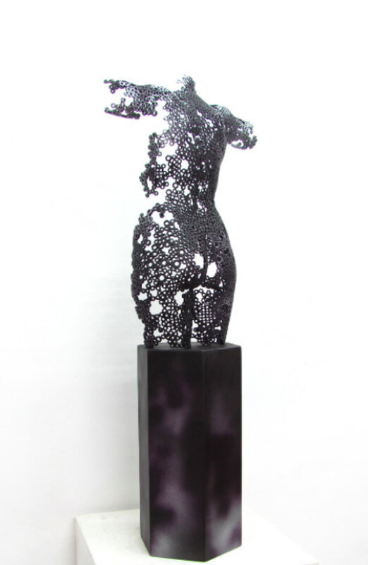Marti Moreno, ‘Dark Angel’, 2014, Sculpture, Welted nuts, GALERIE BENJAMIN ECK