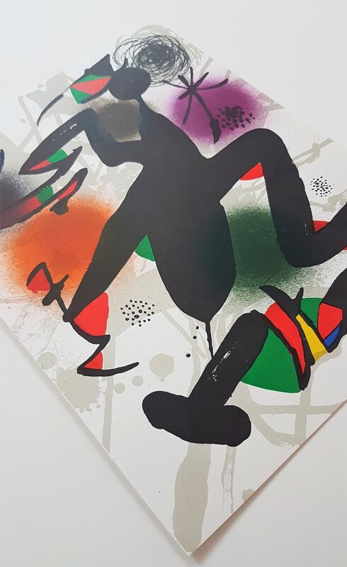 Joan Miró, ‘Lithographie Originale IV’, 1977, Print, Color Lithograph, Cerbera Gallery