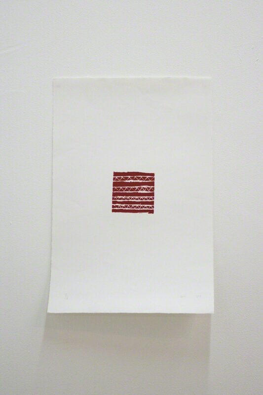 Sheroanawë Hakihiiwë, ‘Wao wao poko hami (brazalete)’, 2013, Print, Ink Monoprint, ABRA