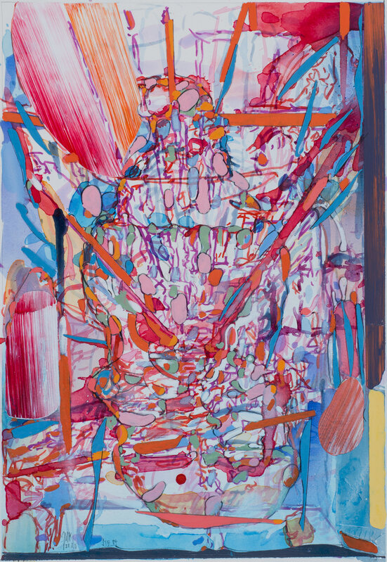Johannes Ulrich Kubiak, ‘STB#4’, 2020, Painting, Gouache, acrylic paint on paper, Eva Steynen.Deviation(s)