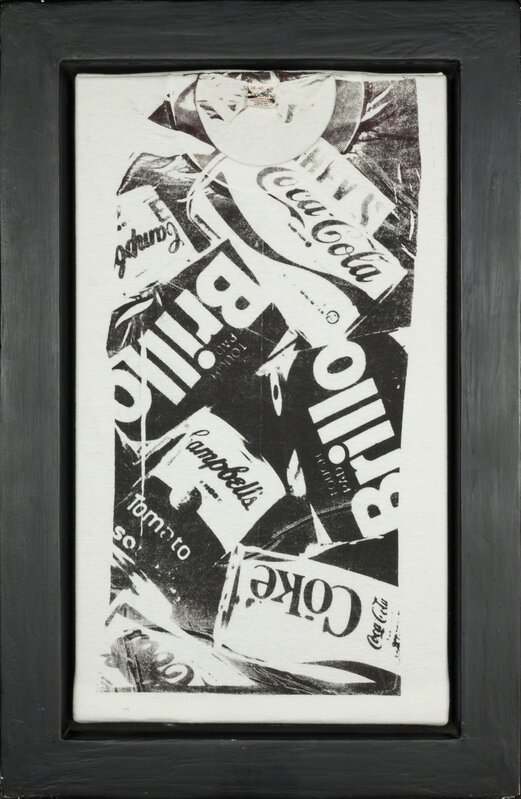 Andy Warhol, ‘T-shirt Coke/Brillo - Black’, 1980, Fashion Design and Wearable Art, Silkscreen on Fabric (T-shirt), Rudolf Budja Gallery