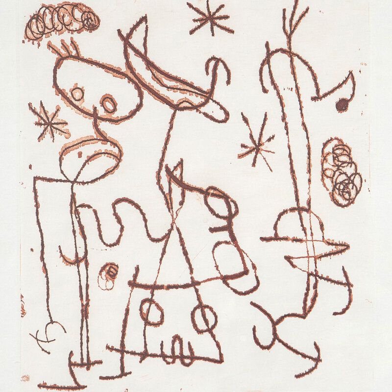 Joan Miró, ‘Paroles Peintes III’, 1967, Print, Etching, Caviar20
