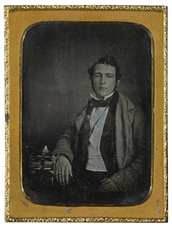 Anonymous American Photographer, ‘Physician with His Operating Tools’, Photography, Quarter-plate daguerreotype, hand-tinted, cased, Sotheby's