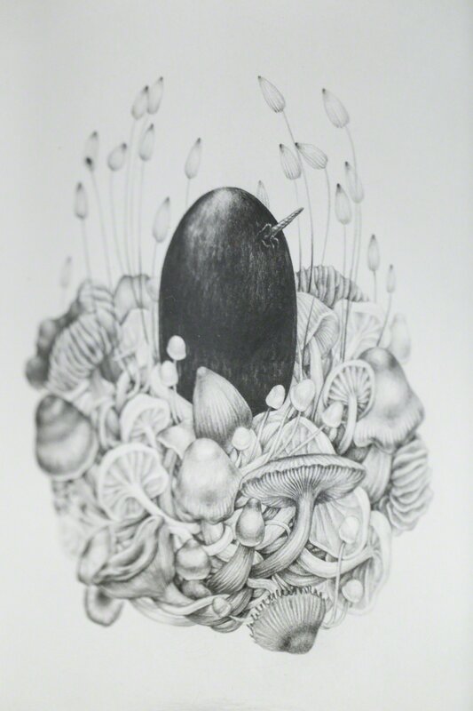 Zoe Keller, ‘Egg’, 2016, Drawing, Collage or other Work on Paper, Graphite, Paradigm Gallery + Studio