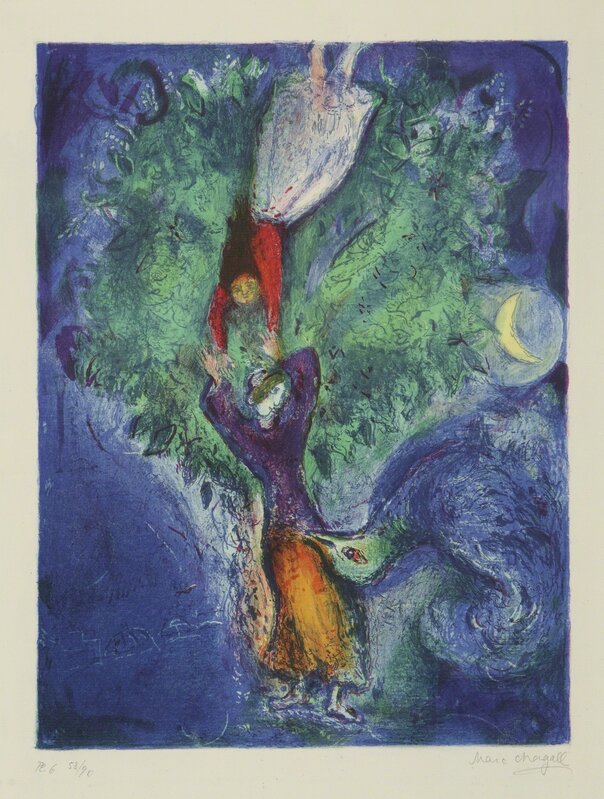 Marc Chagall, ‘Four Tales from the Arabian Nights (Mourlot 36 - 47; Cramer Books 18)’, 1948, Print, The complete set of twelve lithographs printed in colors, Sotheby's