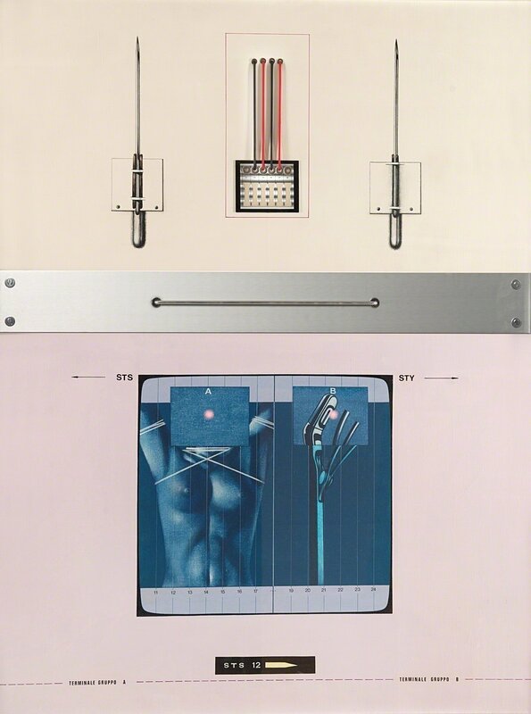 Sergio Sarri, ‘Fase 3’, 1975, Mixed Media, Mixed media on canvas, Finarte