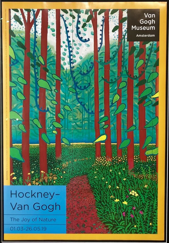 David Hockney, ‘Hockney - Van Gogh 'The Joy of Nature' ’, 2019, Posters, Lithographic Poster, Mr & Mrs Clark’s