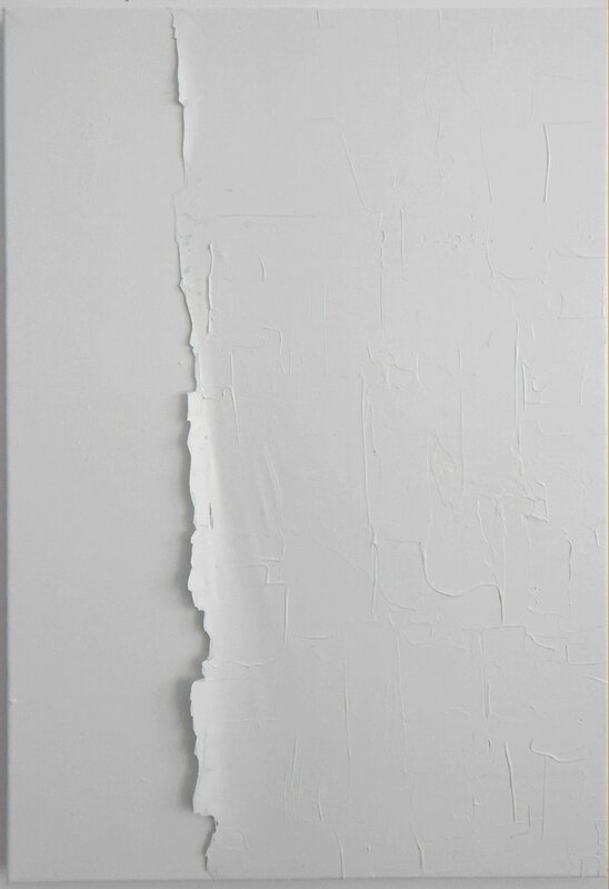 Alberto Gil Cásedas, ‘PW6 (VII) AA. Prueba de Leucophobia: Blanco sobre blanco (Leukophobia test: White on white)’, 2018, Painting, Acrylic canvas on stretcher, SET ESPAI D'ART