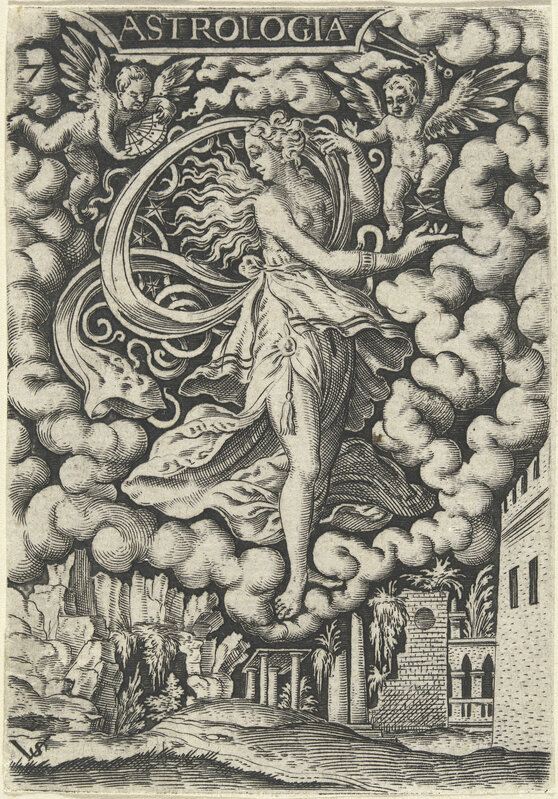 Virgil Solis, ‘Astrologia (Astrology)’, Print, Engraving, National Gallery of Art, Washington, D.C.
