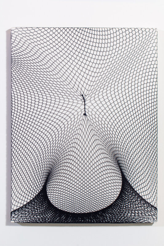 Gordana Kuč, ‘Untitled 1’, 2017, Mixed Media, Nylon socks on canvas, MC2Gallery