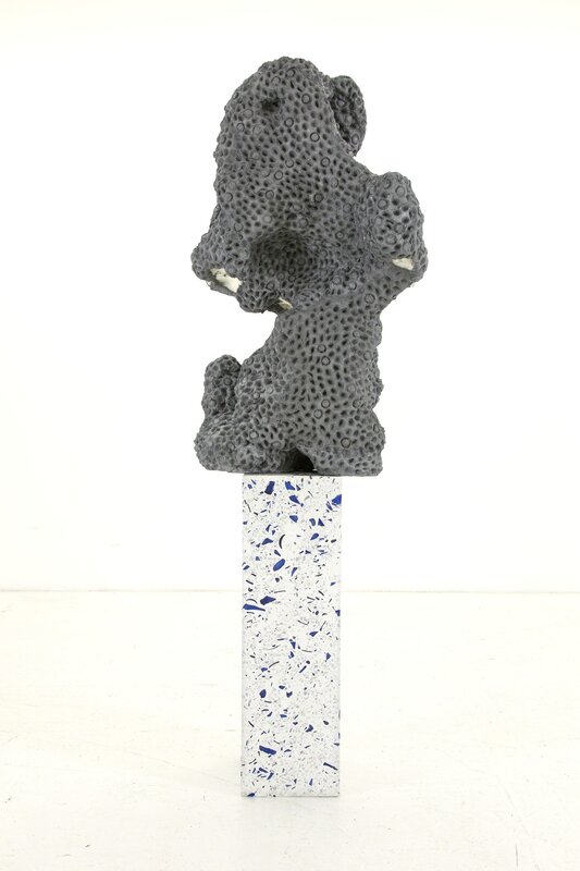 Nicolas Lobo, ‘Napalm Stone (Aluminum version 2)’, 2014, Sculpture, Napalm, play-dough, terrazzo, aluminum powder, Nexcite bottles, Nina Johnson