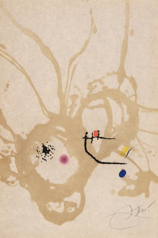 Joan Miró, ‘Passage de L´Egyptienne 2’, 1985, Print, Etching, Composition.Gallery