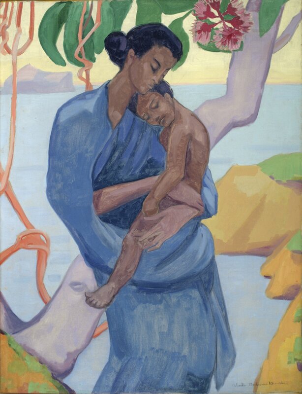 Achsah Barlow Brewster, ‘Tamile Mother’, 1922, Painting, Oil on canvas, ACA Galleries