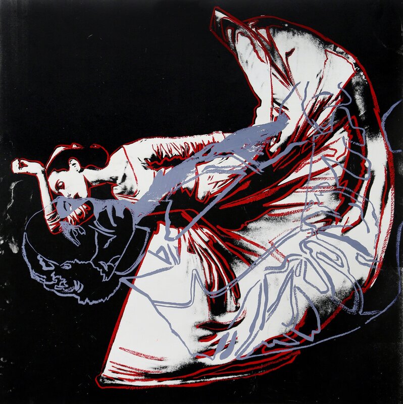 Andy Warhol, ‘The Kick, Martha Graham and HC Andersen (Unique)’, 1987, Print, Silkscreen, RoGallery