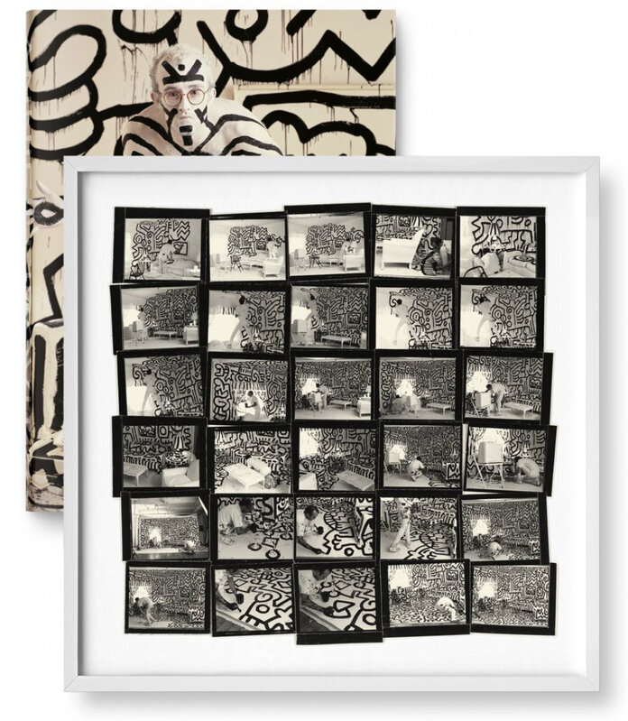 Annie Leibovitz, ‘Annie Leibovitz SUMO - Art Edition with archival pigment print Keith Haring (contact sheet), New York City, 1986’, 2014, Photography, Archival pigment print, Floren Gallery