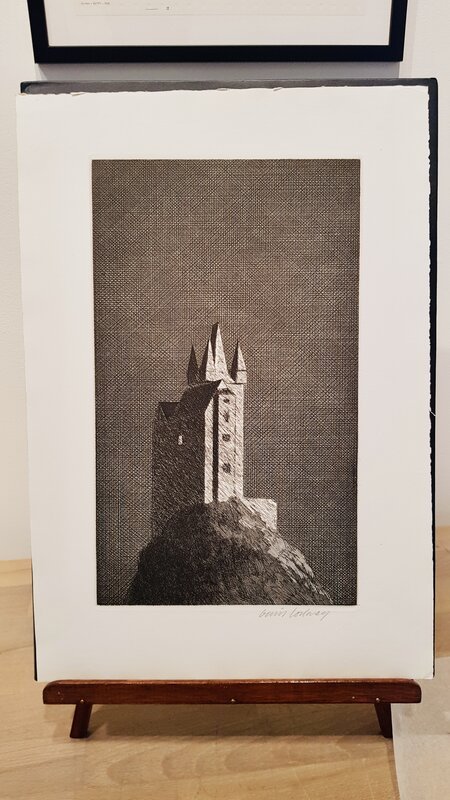 David Hockney, ‘The Haunted Castle’, 1969, Print, Etching, Joanna Bryant & Julian Page