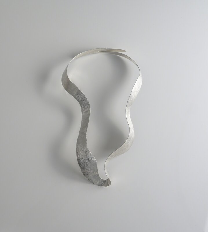 Jacques Jarrige, ‘NECKLACE  sculpted in Silver by Jacques Jarrige "Isadora"’, 2016, Jewelry, Silver, Valerie Goodman Gallery