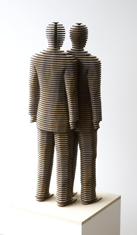 Marianne Turck, ‘Lines between two (Version II)’, 2017, Sculpture, Wood, Art Center Horus