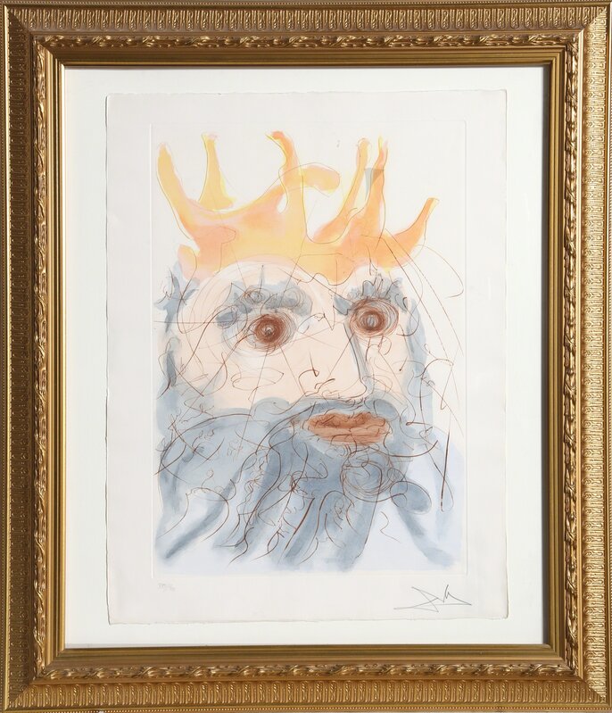 Salvador Dalí, ‘Jeremiah’, 1975, Print, Etching and Color Pochoir on Arches paper, RoGallery