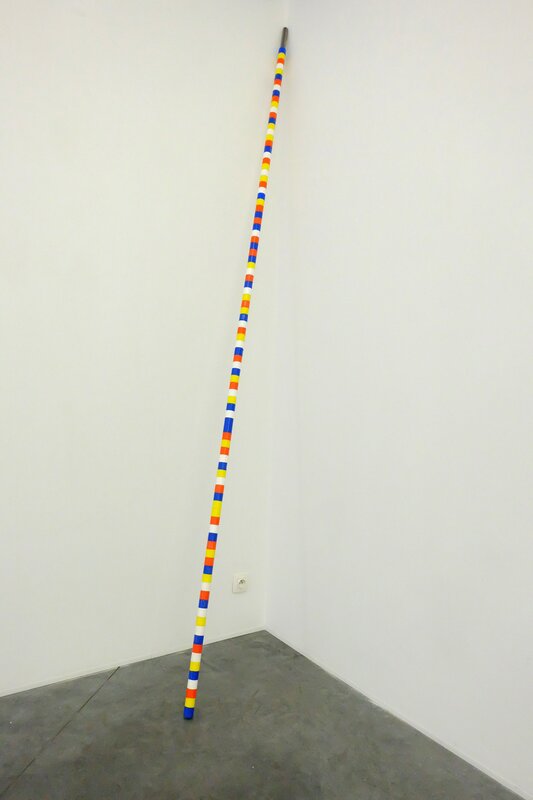 Audrey Cottin, ‘Pre-Permutation Stick’, 2010, Sculpture, Iron, plastic, tape, Tatjana Pieters