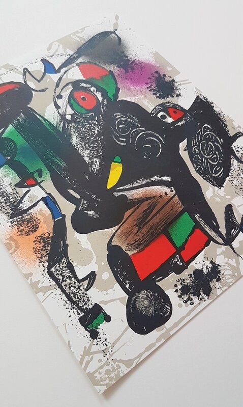 Joan Miró, ‘Lithographie Originale III’, 1981, Print, Color Lithograph, Cerbera Gallery