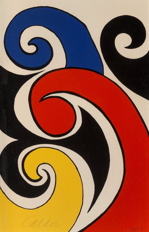 Alexander Calder, ‘Untitled’, circa 1975, Print, Lithograph in colors on wove paper, Heritage Auctions