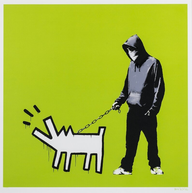 Banksy, ‘Choose Your Weapon (Green)’, 2010, Print, Screenprint in colours, Forum Auctions