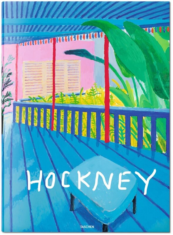 David Hockney, ‘David Hockney. A Bigger Book’, 2016, Books and Portfolios, Hardcover, 50 x 70 cm (19.6 x 27.5 in.), 498 pages, 13 fold-outs, with an adjustable bookstand designed by Marc Newson, plus an illustrated 680-page chronology book, TASCHEN