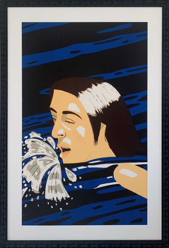 Alex Katz, ‘Olympic Swimmer’, Unknown, Print, Color Silk Screen, The Granary Gallery