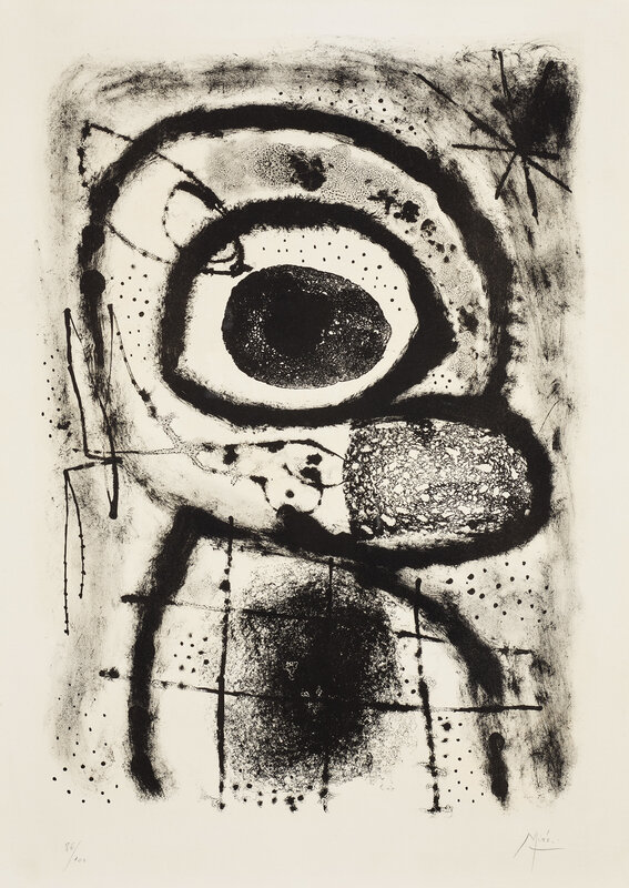 Joan Miró, ‘Le Penseur (The Thinker) (M. 182)’, 1958, Print, Lithograph, on Arches paper, with full margins., Phillips