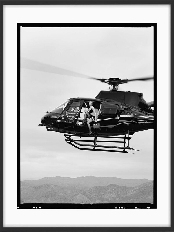 Tyler Shields, ‘Helicopter IV’, 2021, Photography, Chromogenic Print, Samuel Lynne Galleries