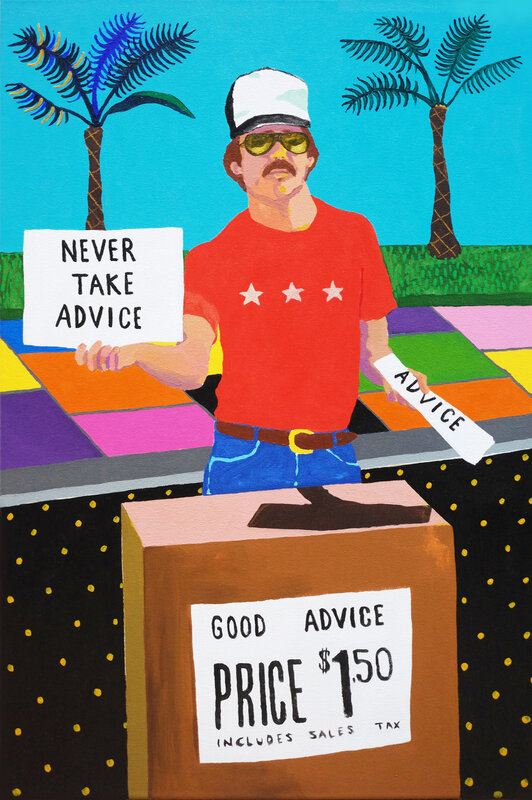Alan Fears, ‘Take My Advice’, 2020, Painting, Acrylic on Canvas, Fears and Kahn