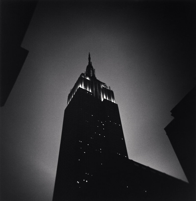 Michael Kenna, ‘Empire State Building, Study 4, New York, New York, USA’, 2007, Photography, Sepia toned gelatin silver print, PDNB Gallery