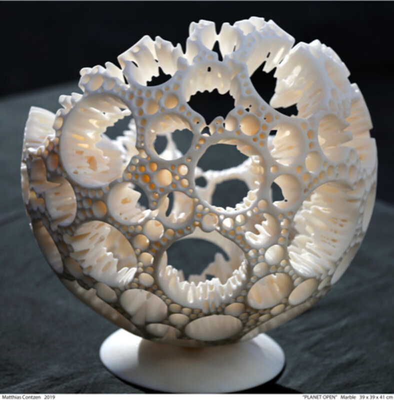 Matthias Contzen, ‘PLANET OPEN’, 2019, Sculpture, Marble, Galeria de São Mamede