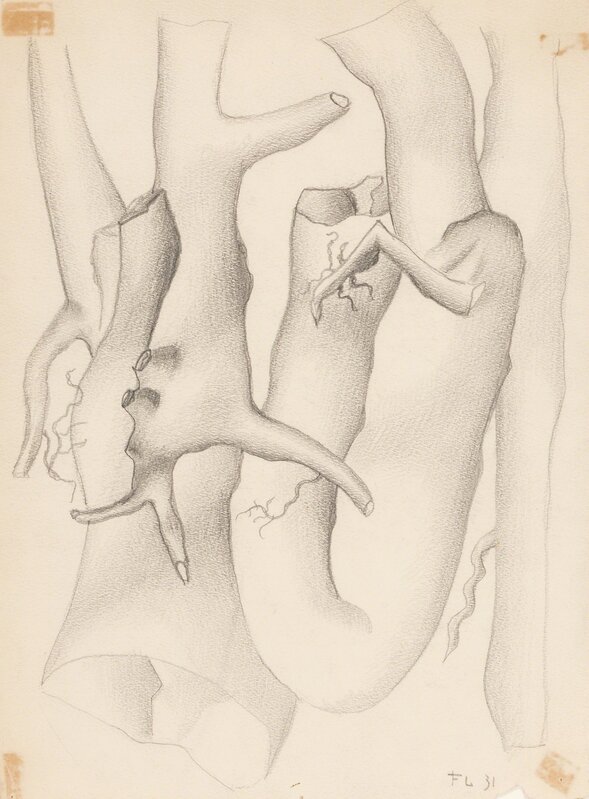 Fernand Léger, ‘Untitled’, 1931, Drawing, Collage or other Work on Paper, Pencil on paper, Heritage Auctions