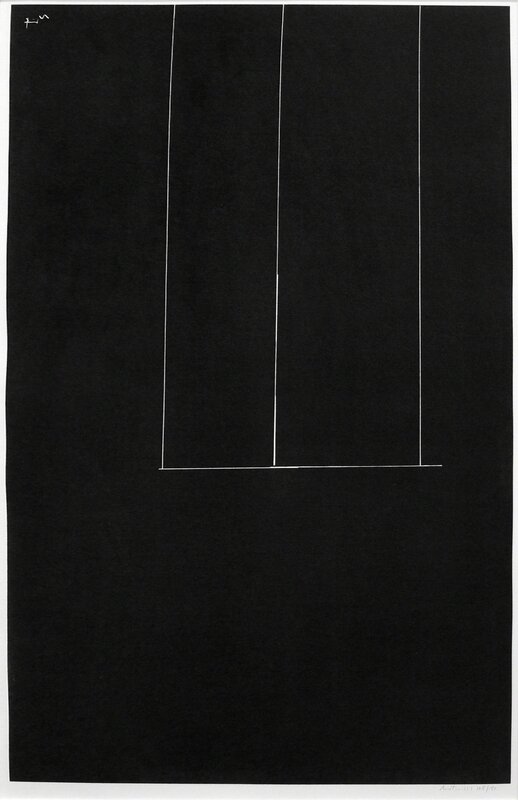 Robert Motherwell, ‘Untitled-Black’, 1971, Print, Screenprint on J.B. Green mould-made Double Elephant paper, Collectors Contemporary