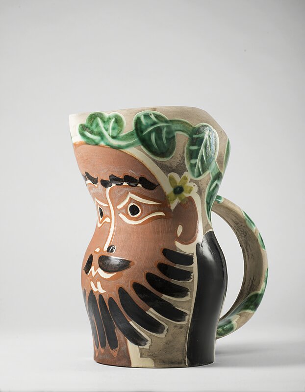 Pablo Picasso, ‘Le barbu’, 1953, Design/Decorative Art, Partially glazed ceramic vase, Il Ponte
