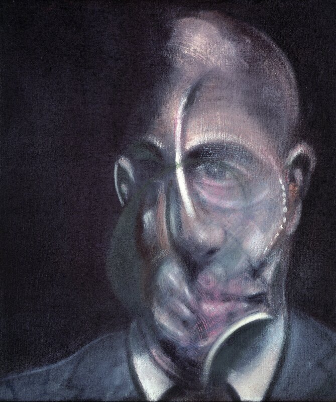 Francis Bacon, ‘Portrait of Michel Leiris’, 1976, Painting, Oil on canvas, Guggenheim Museum Bilbao