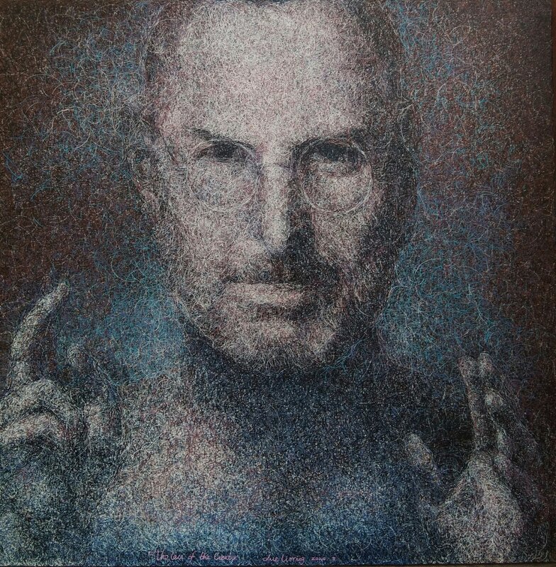 Xue Liming 薛利銘, ‘Steve Jobs’, 2020, Painting, Oil on canvas, Soemo Fine Arts