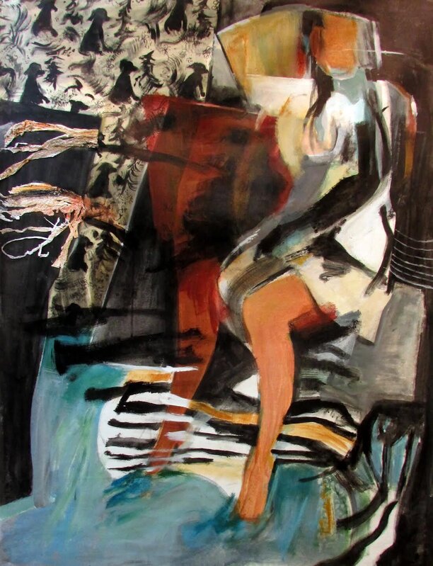 Marilyn Church, ‘First Love’, 2021, Painting, Acrylic on canvas, Carter Burden Gallery