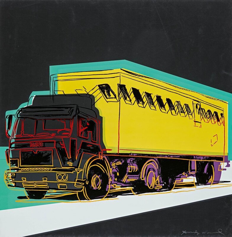 Andy Warhol, ‘Truck’, 1985, Print, Colour silkscreen on Lenox museum board, Van Ham