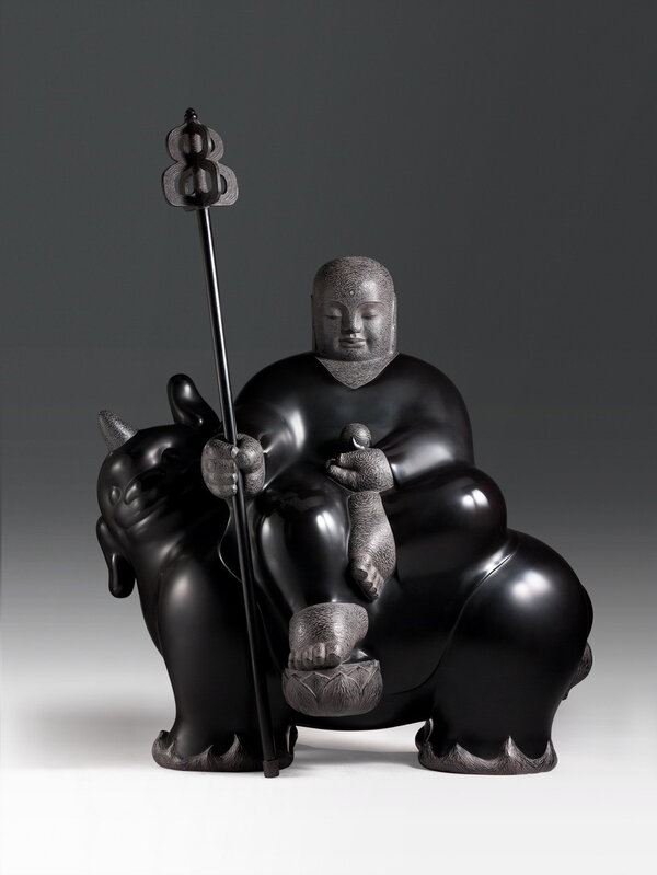 Li Chen, ‘Ksitigarbha Bodhisattva ’, 2003, Sculpture, Bronze, Asia Art Center